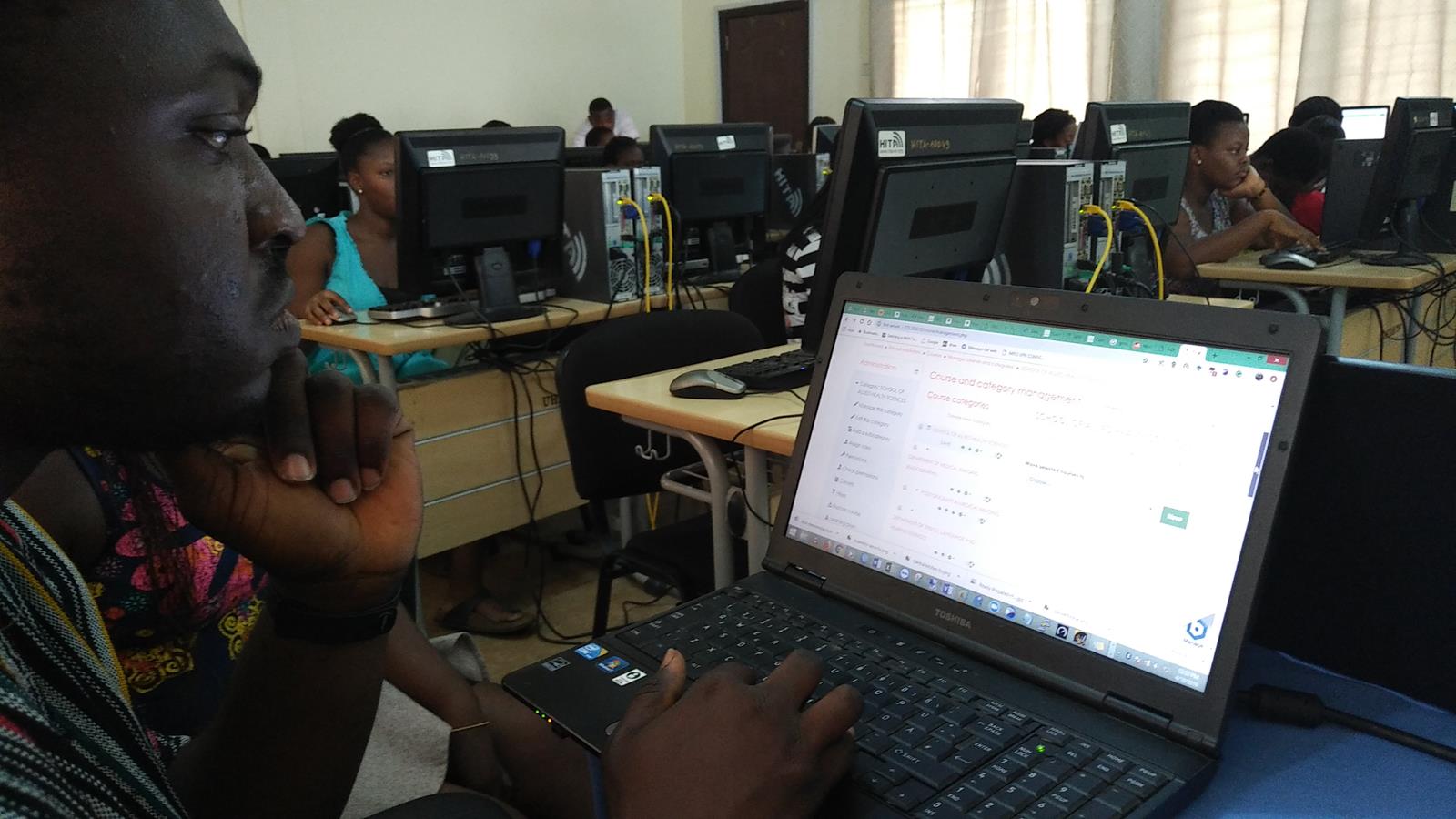 Online Test at HITA Computer Lab (Copy)